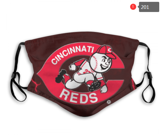 MLB Cincinnati Reds #4 Dust mask with filter-0